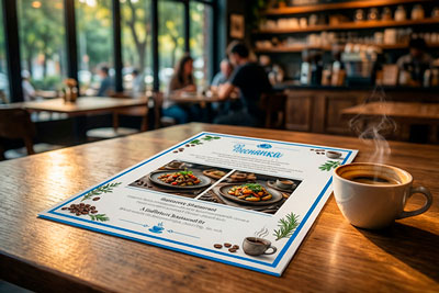 Листовки для кафе и ресторанов